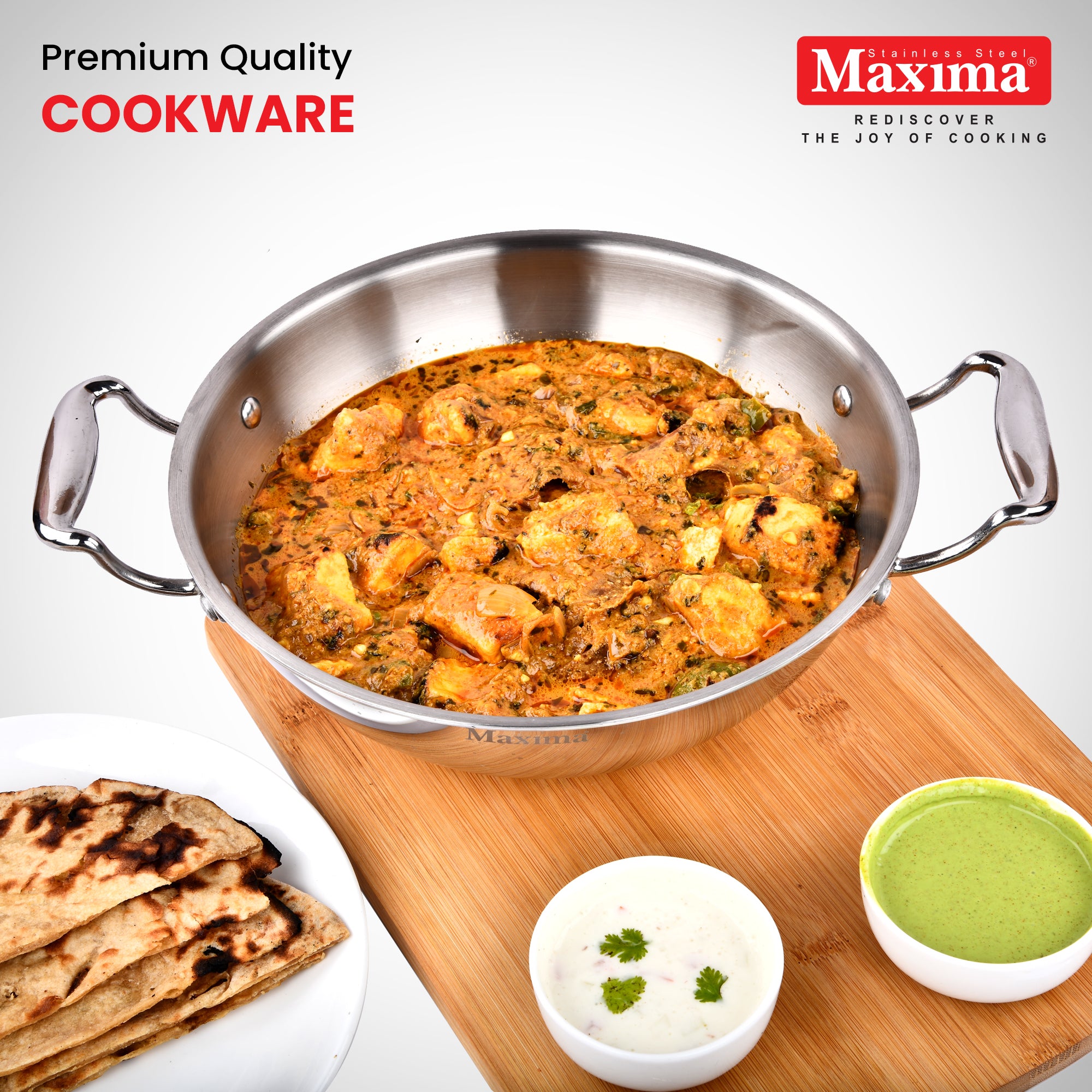 Paneer Butter Masala - In Maxima Triply Kadai