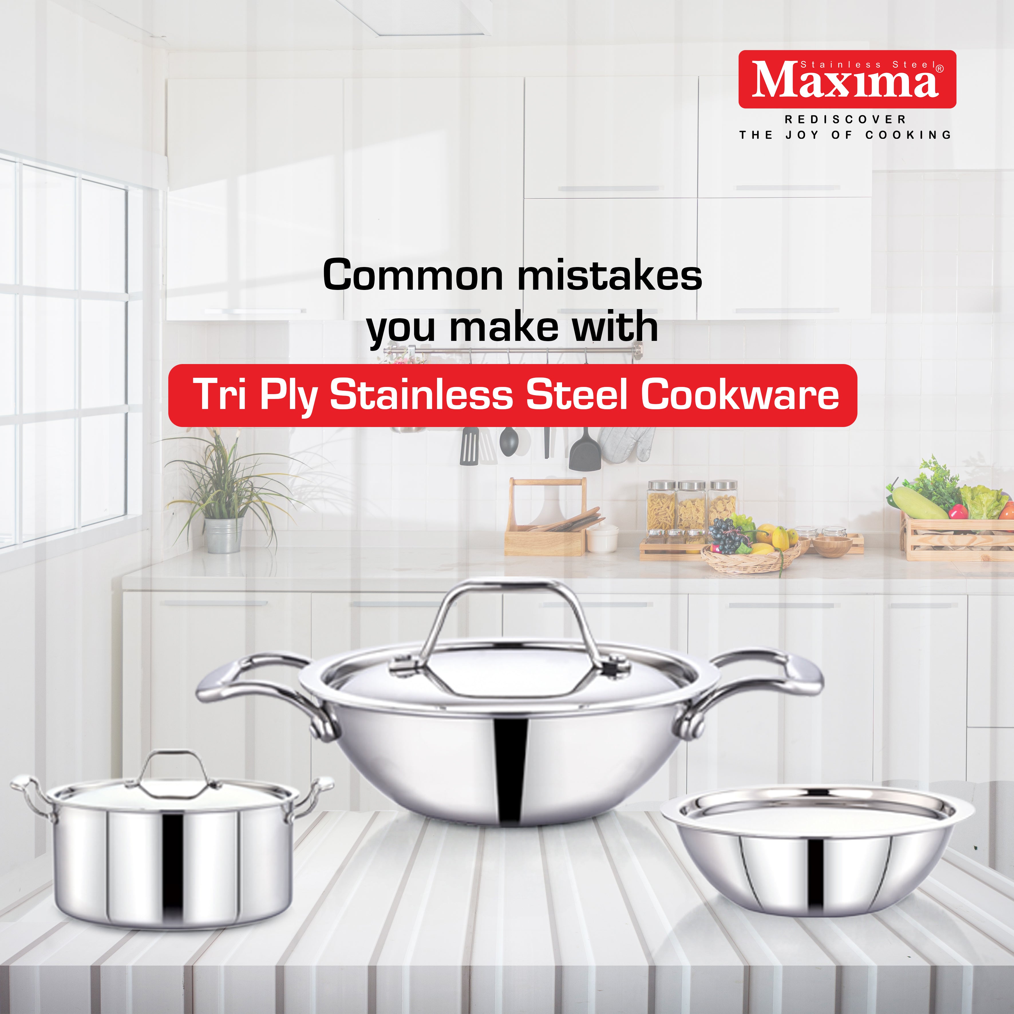 Common Mistakes You Make With Tri Ply Stainless Steel Cookware