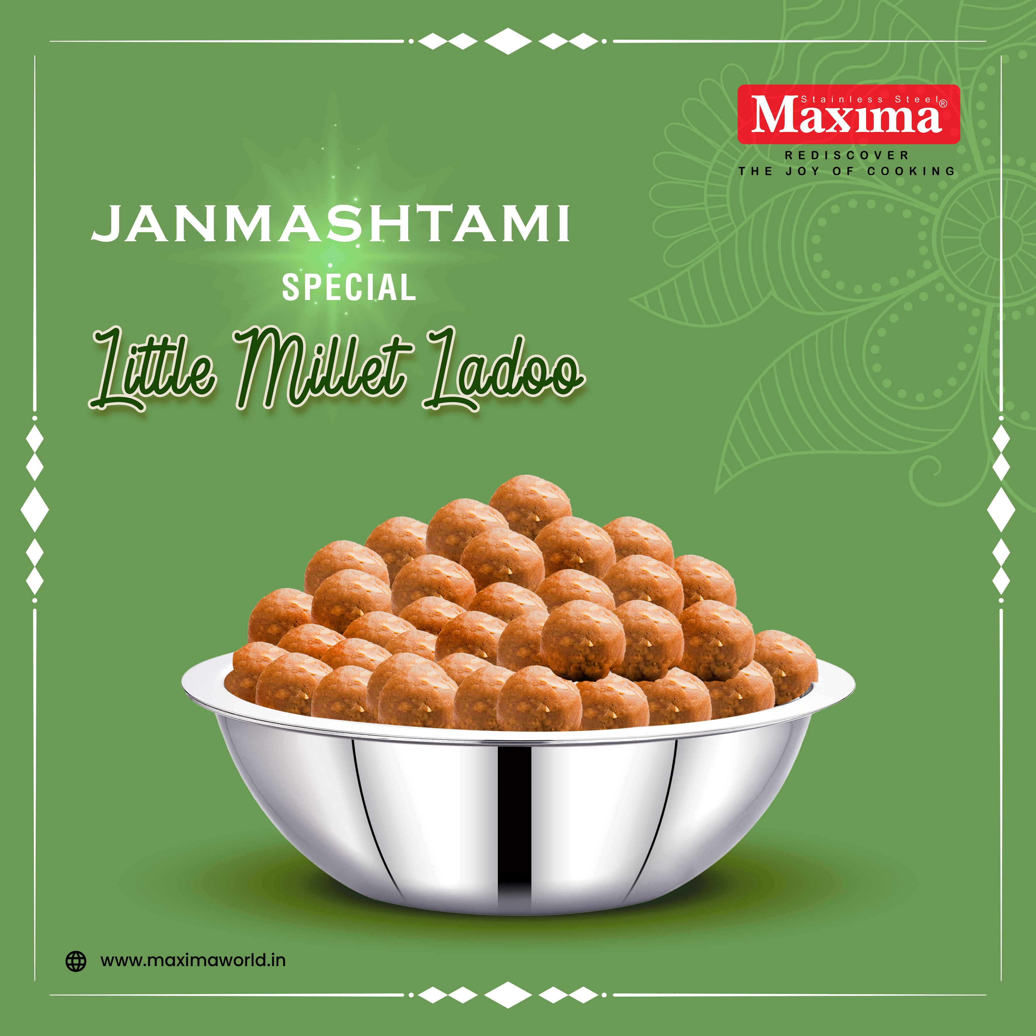 Janmashtami special Little Millet Ladoo