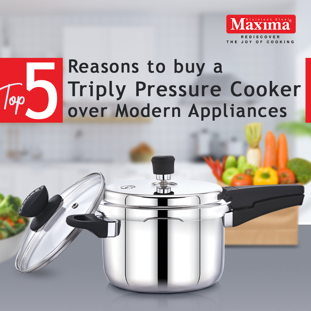 Stainless steel pressure cooker