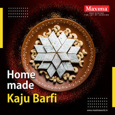 Homemade Kaju Barfi
