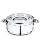 Aura Double Walled Stainless Steel Hotpot - 1000 ml (20% off) Samrat Houseware Private Limited