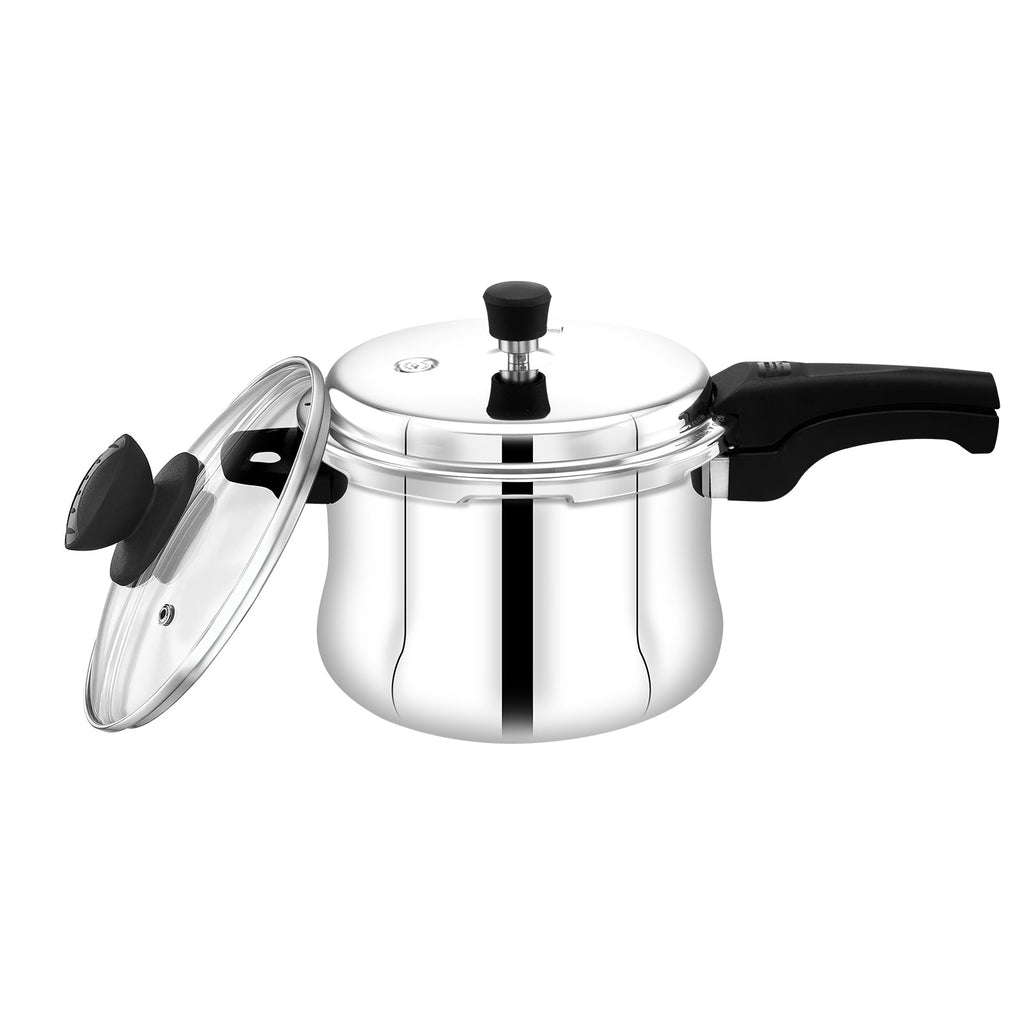 Triply SS Sumo Belly Plus Pressure Cooker (Induction Friendly)