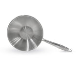 Triply Stainless Steel Wok Pan with Lid- (25% off)- Maxima Cookware